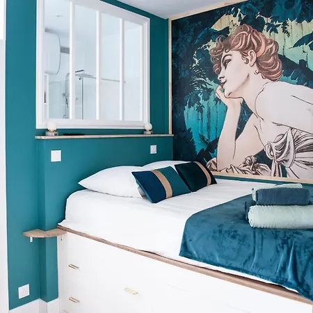 Daire Blue Cocoon - Hyper Centre - Plage A Pied - Wifi