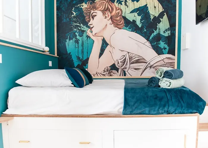 Blue Cocoon - Hyper Centre - Plage A Pied - Wifi بياريتز