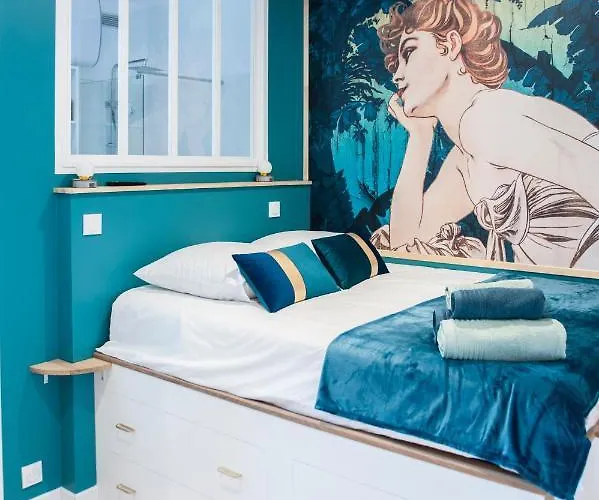 Blue Cocoon - Hyper Centre - Plage A Pied - Wifi